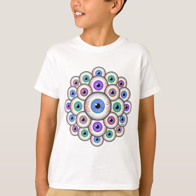 CAMISETA GLOBOS DEL OJO (Anverso)
