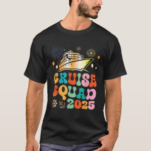 Camiseta Globos Fuegos artificiales Cruise Squad 2025 celeb