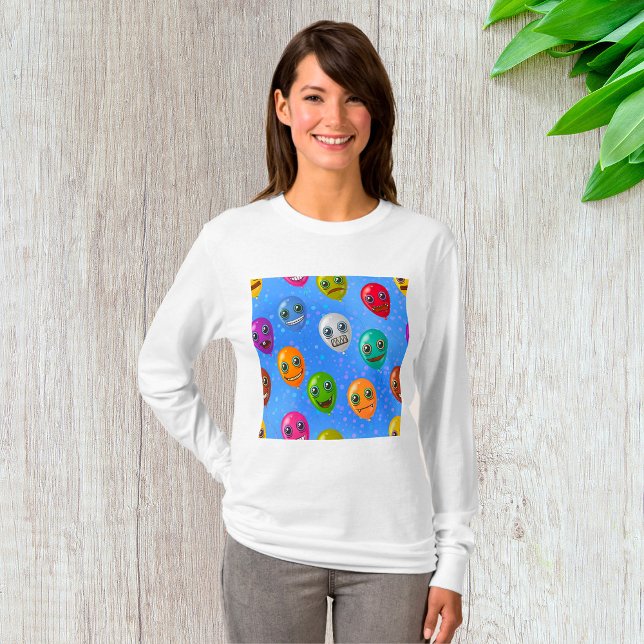Camiseta Globos Fun Monster Face (Subido por el creador)