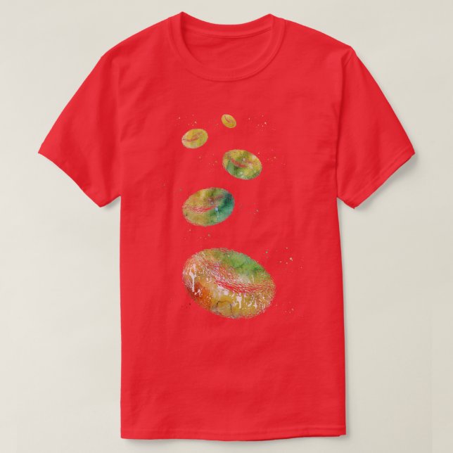 Camiseta Glóbulos rojos (Diseño del anverso)
