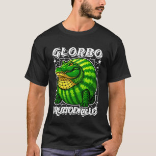 Camiseta Glorbo-Fruttodrillo Crocodrilo de Rotación Cerebra