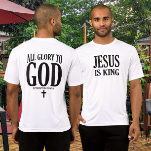 Camiseta Gloria a Dios Cristiano