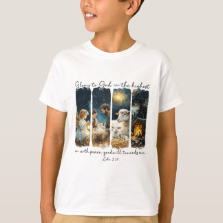 Camiseta Gloria A Dios En Lo Más Alto - Navidades Natividad