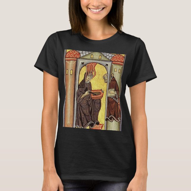 Camiseta gloria a hildegard de bingen (Anverso)