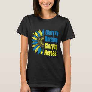 Camiseta Gloria a Ucrania Gloria a los Héroes Semillas de G