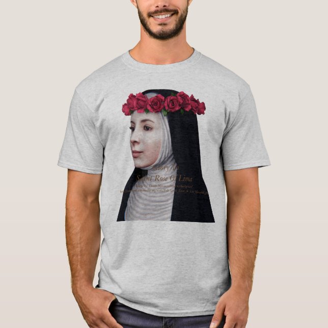 Camiseta Gloria al santo subió de Lima (Anverso)