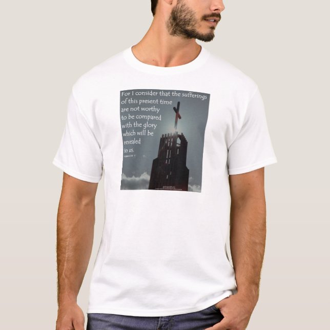 Camiseta Gloria del 8:18 de los romanos que se revelará (Anverso)