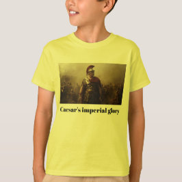 Camiseta Gloria imperial amarilla de César
