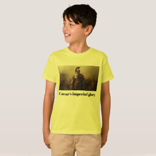 Camiseta Gloria imperial amarilla de César