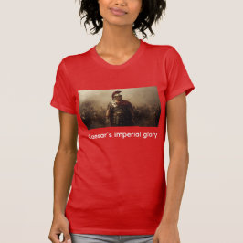 Camiseta Gloria imperial de César roja