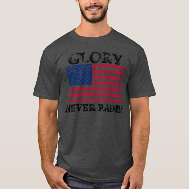 Camiseta Gloria Patriótica Nunca Fades (Anverso)