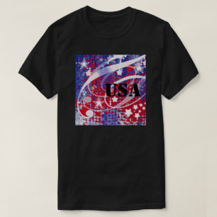 Camiseta Gloria roja, blanca y azul personalizada