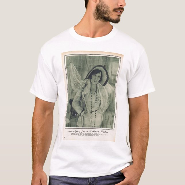 Camiseta Gloria Swanson 1928 (Anverso)