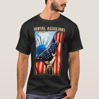 Camiseta Glorioso Asistente Dental Estadounidense