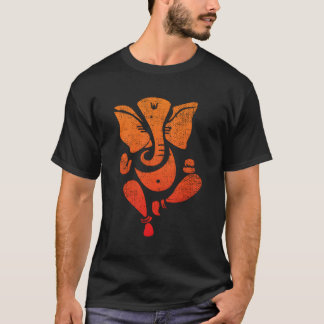 Camiseta Glorioso Señor Ganesha En Estilo Vintage