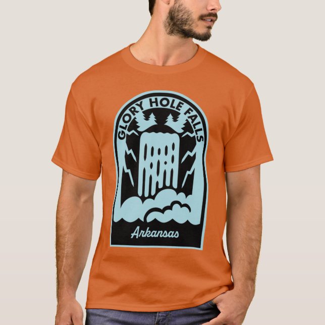 Camiseta Glory Hole Falls Arkansas (Anverso)