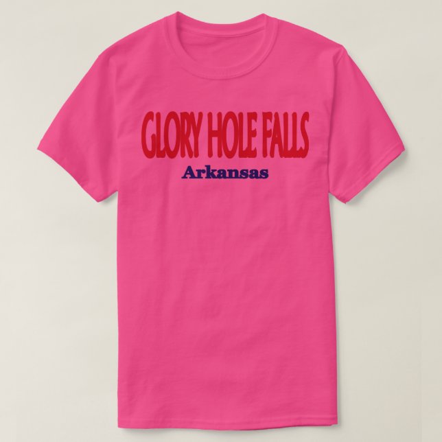 Camiseta Glory Hole Falls Arkansas TShirt (Diseño del anverso)