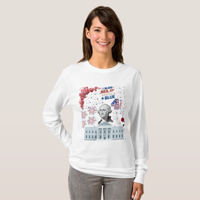 Camiseta Glory Under the Stars blanco (Anverso completo)