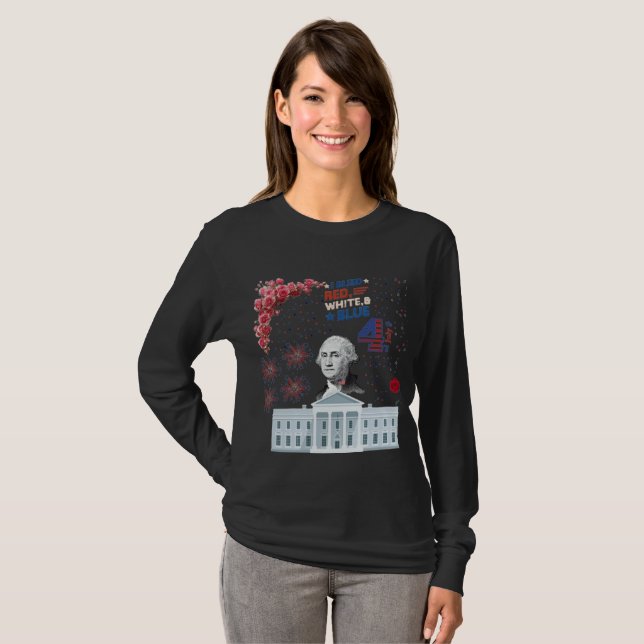 Camiseta Glory Under the Stars negro (Anverso completo)