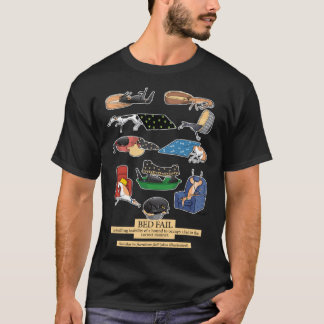 Camiseta Glosario de Greyhound Cama Falla Un diseño exclusi
