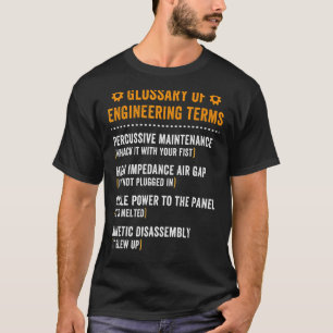 Camiseta Glosario de Términos de Ingeniería Definición de I