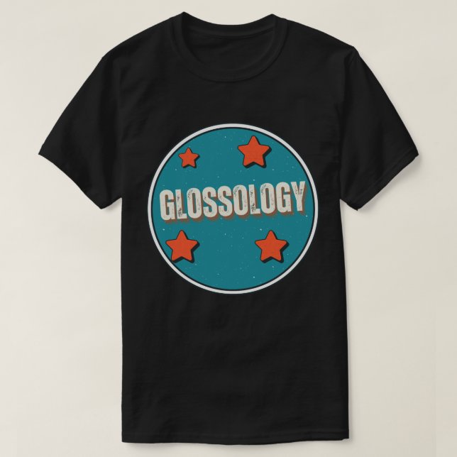 Camiseta Glosología (Diseño del anverso)
