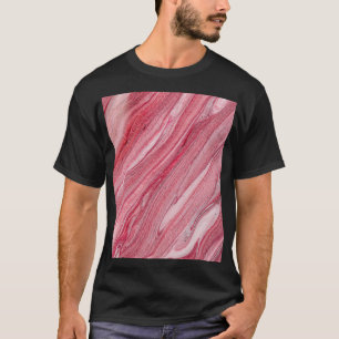Camiseta Glossy Nail Polaco: fondo texturizado