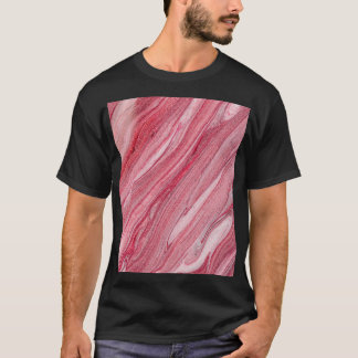 Camiseta Glossy Nail Polaco: fondo texturizado