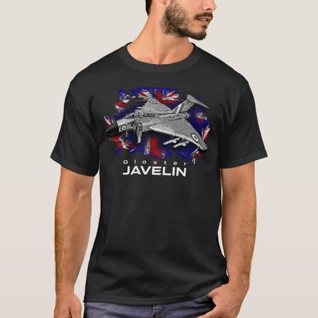 Camiseta Gloster Javelin Interceptor Subsónico (Anverso)