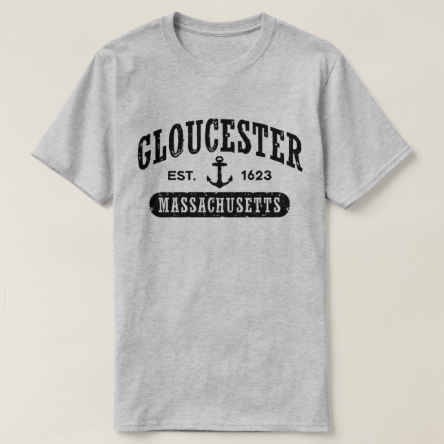 Camiseta Gloucester Massachusetts (Diseño del anverso)
