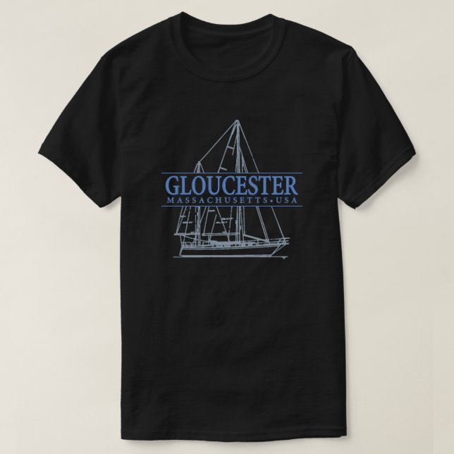 Camiseta Gloucester Massachusetts (Diseño del anverso)