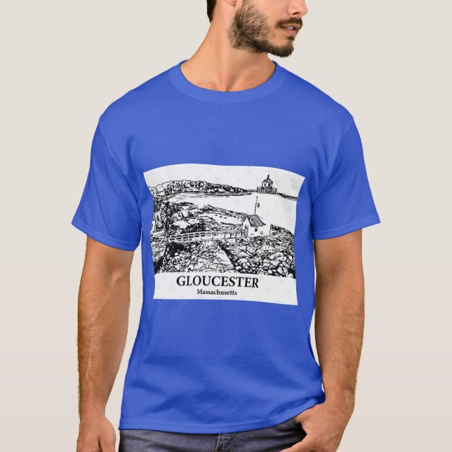 Camiseta Gloucester Massachusetts (Anverso)