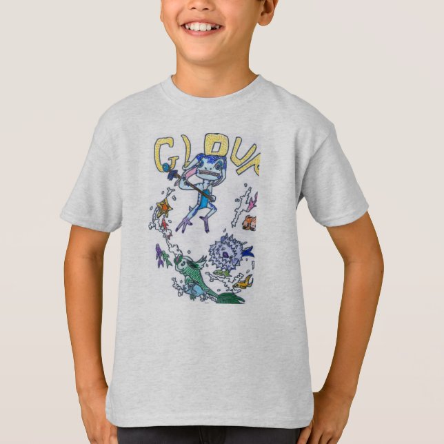 Camiseta Gloup, el encargado del mar (Anverso)