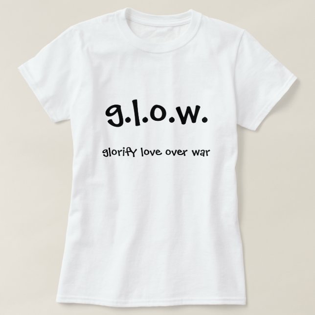 Camiseta Glow (Diseño del anverso)