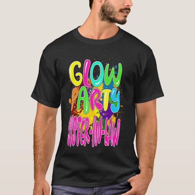 Camiseta Glow Party Clothing Glow Party Tees Glow Party Sis (Anverso)
