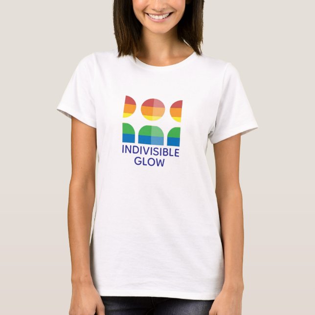 CAMISETA GLOW WITH PRIDE (Anverso)