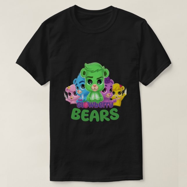Camiseta Glowberry Bears T-Shirt para adultos (Diseño del anverso)