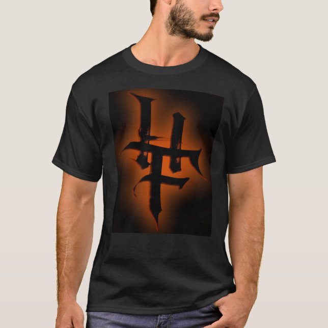 Camiseta glowing  HF  LOGO (Anverso)