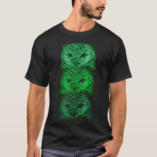 Camiseta glowing owls