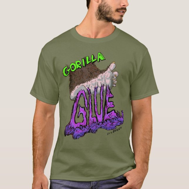 Camiseta Glueta de gorila nº 4 (Anverso)
