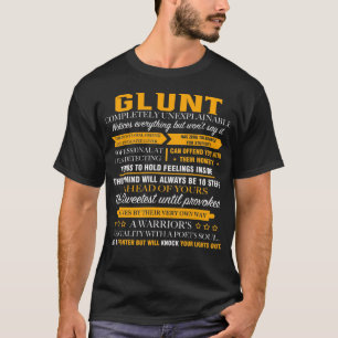 Camiseta GLUNT completamente inexplicable