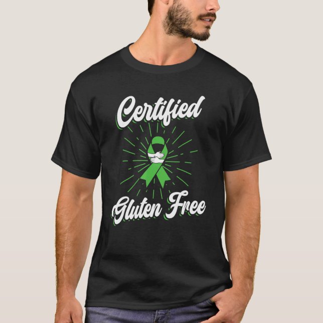 Camiseta Gluten certificado libre de enfermedad celíaca (Anverso)