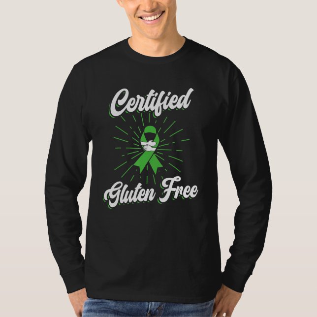 Camiseta Gluten certificado libre de enfermedad celíaca (Anverso)