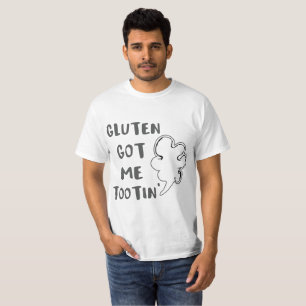 Camiseta Gluten De Conciencia Celiac Me Consiguió Tootin