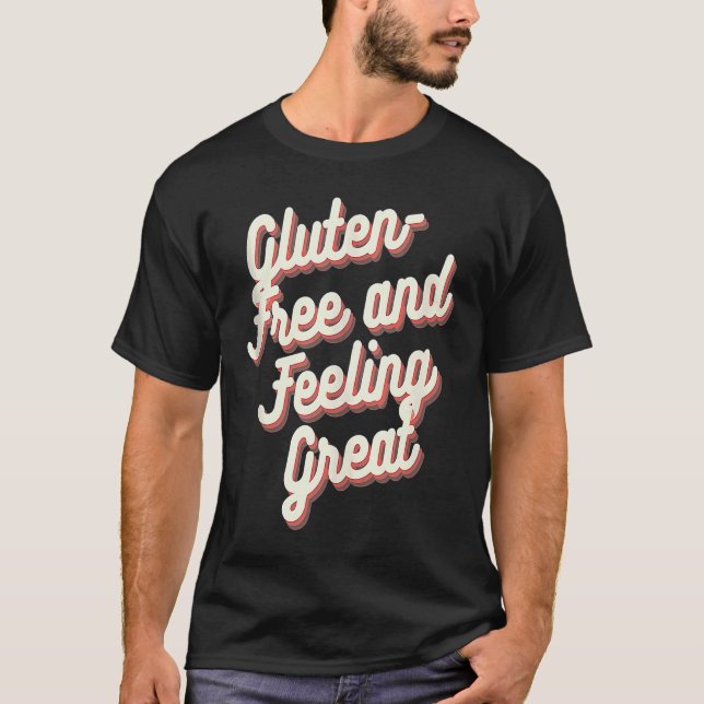 Camiseta Gluten Free and Feeling Great  Gluten Free Tank To (Anverso)