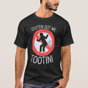 Camiseta Gluten Free Celiac Awarness Gluten Me Consiguió To