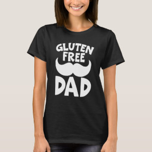 Camiseta Gluten Free Dad Alimentos Alergia Celiac Enfermeda