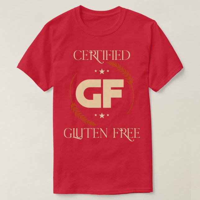 Camiseta Gluten Free Diet Eating Gluten Free (Diseño del anverso)