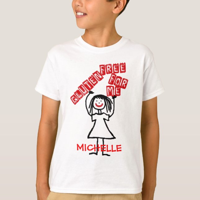 Camiseta Gluten Free For Me Chica (Anverso)