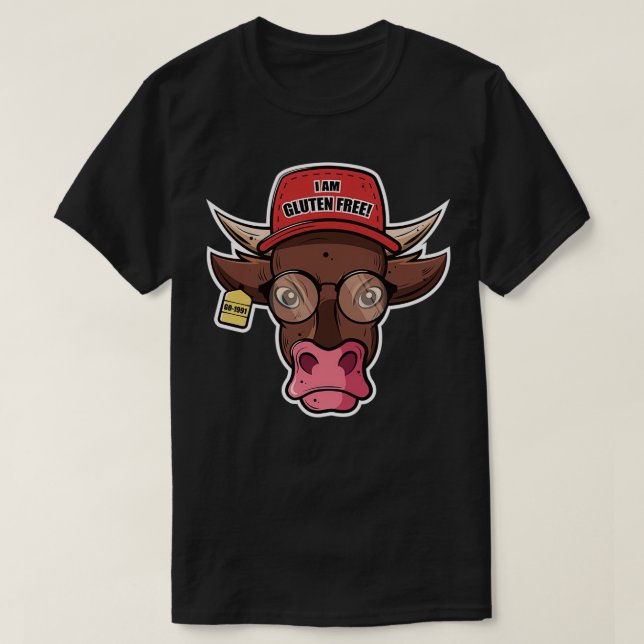 Camiseta Gluten gratis y amigable (Diseño del anverso)